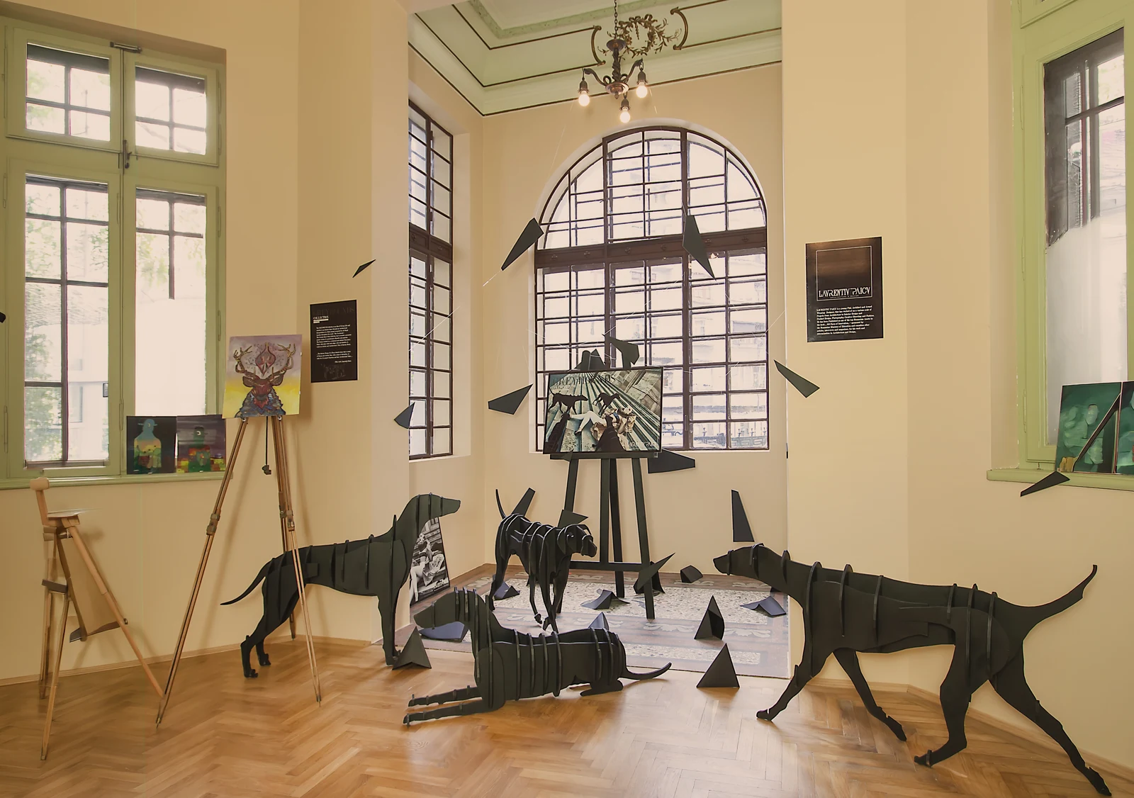 Multiple disciplines brought together through one curatorial programme.